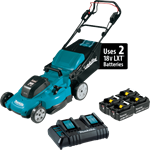 36V (18V X2) LXT® 21" Self-Propelled Lawn Mower Kit w/ 4 Batteries