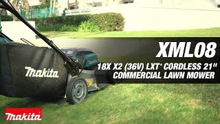 MAKITA 18V X2 (36V) LXT® Brushless 21" Self-Propelled Commercial Lawn Mower - Thumbnail
